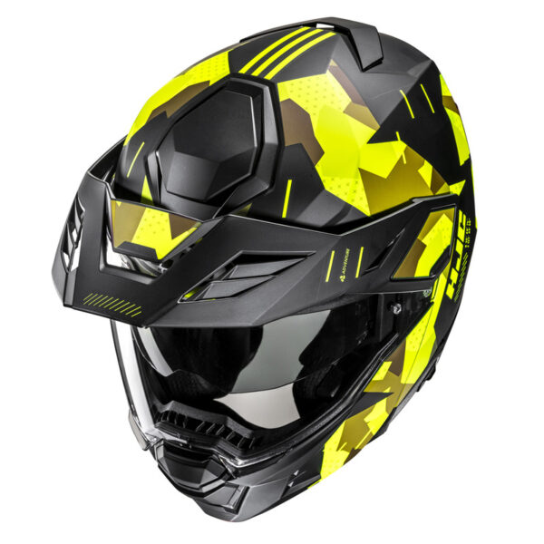 Kask HJC I80 ROKI BLACK/YELLOW - obrazek 2