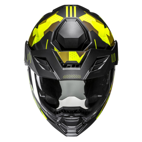 Kask HJC I80 ROKI BLACK/YELLOW - obrazek 4