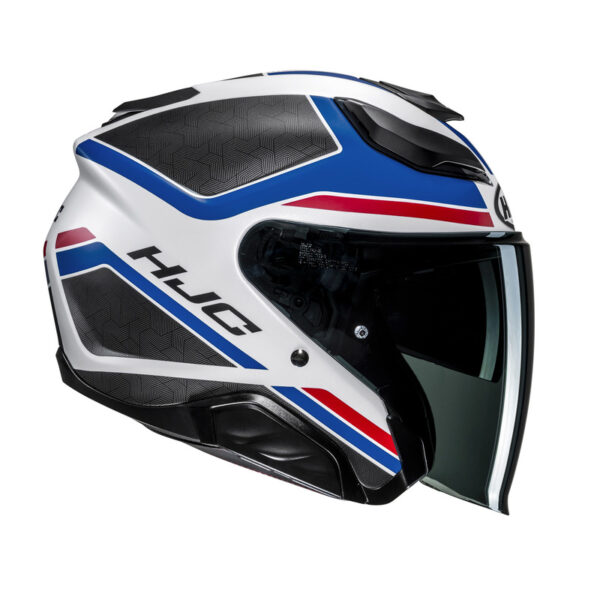 Kask HJC F31 CERON BLACK/WHITE - obrazek 5