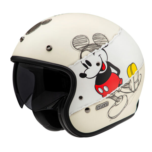 Kask HJC V31 DISNEY MICKEY SKETCH BEIGE