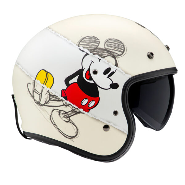 Kask HJC V31 DISNEY MICKEY SKETCH BEIGE - obrazek 4