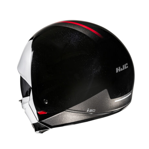 Kask HJC I20 VENA BLACK/WHITE - obrazek 4