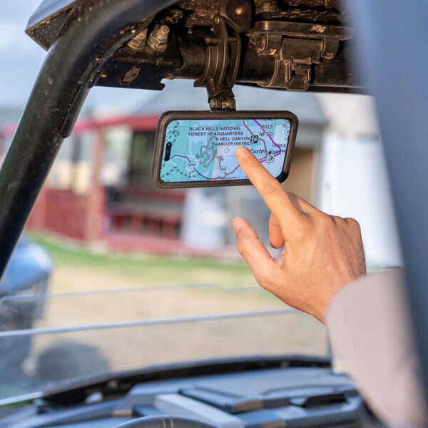 Uchwyt samochodowy na telefon sp connect roll cage mount 3d spc+ mag black - obrazek 6