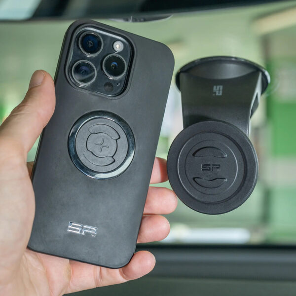 Uchwyt samochodowy na telefon na szybę sp connect suction mount spc + mag na przysawkę black - obrazek 5