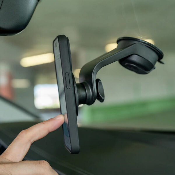 Uchwyt samochodowy na telefon na szybę sp connect suction mount spc + mag na przysawkę black - obrazek 7