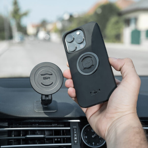 Uchwyt samochodowy na telefon przylepiec sp connect adhesive mount pro spc+ mag black - obrazek 5