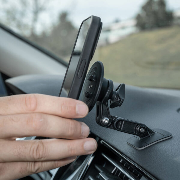 Uchwyt samochodowy na telefon przylepiec sp connect adhesive mount pro spc+ mag black - obrazek 6