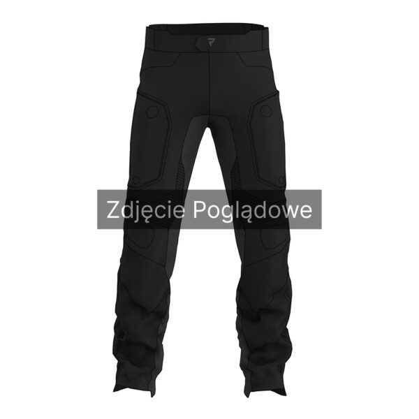 Spodnie tekstylne REBELHORN BORG II BLACK (DŁUGA NOGAWKA) S