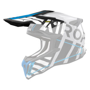 Daszek do kasku AIROH STRYCKER BRAVE BLUE/GREY GLOSS