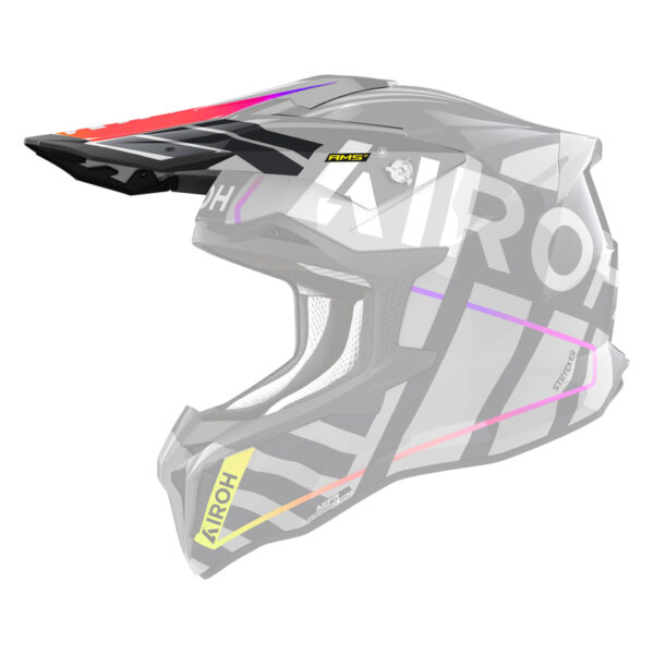 Daszek do kasku AIROH STRYCKER BRAVE GREY GLOSS