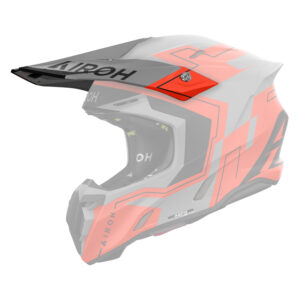 Daszek do kasku AIROH TWIST 3 DIZZY ORANGE FLUO MATT