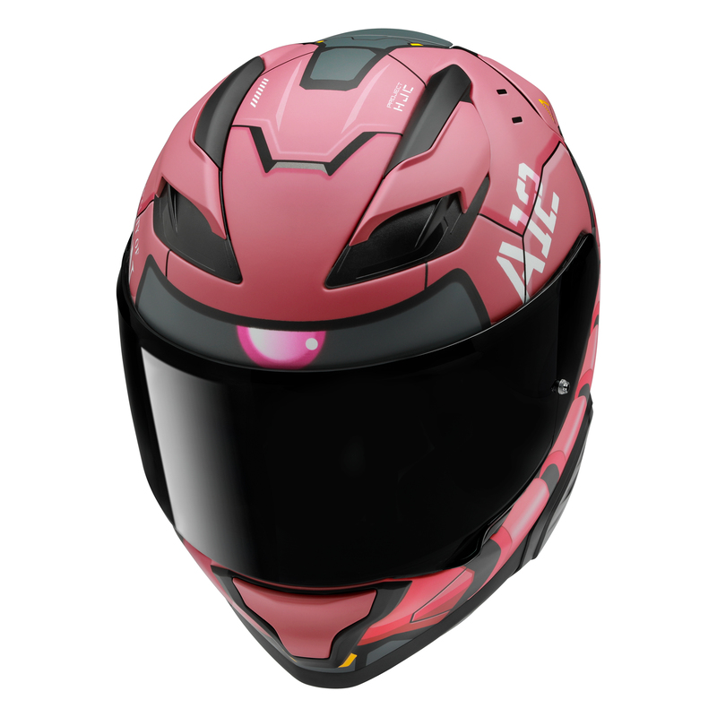 Kask HJC F71 ZAKU BANDAI NAMCO RED/BLACK - obrazek 2