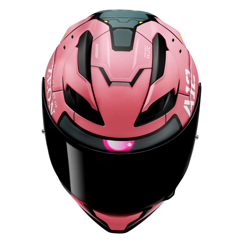 Kask HJC F71 ZAKU BANDAI NAMCO RED/BLACK - obrazek 4