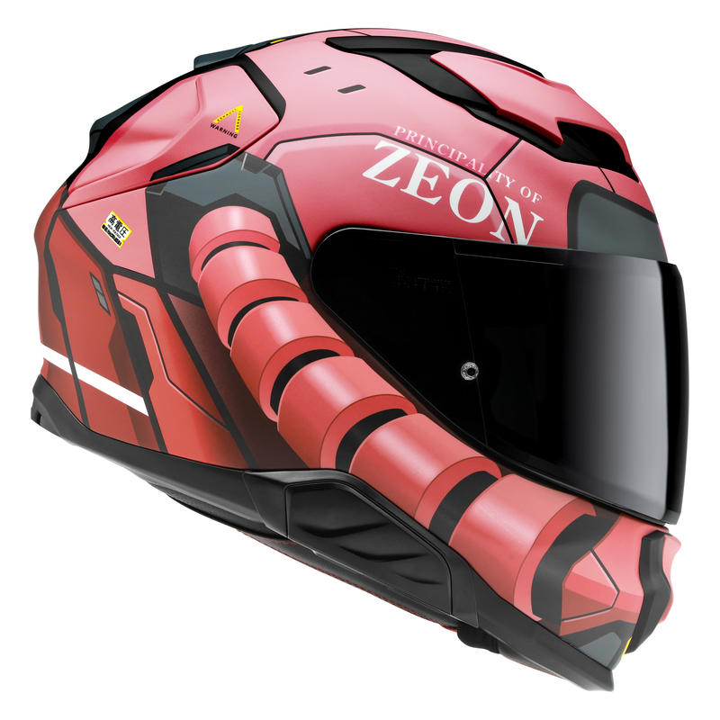 Kask HJC F71 ZAKU BANDAI NAMCO RED/BLACK - obrazek 5