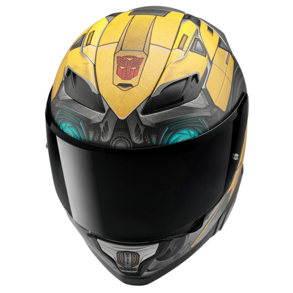 Kask HJC F71 BUMBLEBEE HASBRO YELLOW/BLACK - obrazek 2