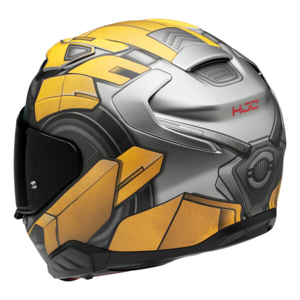 Kask HJC F71 BUMBLEBEE HASBRO YELLOW/BLACK - obrazek 3